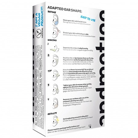 Andmetics Ear Wax Strips - 8 Full Treatments