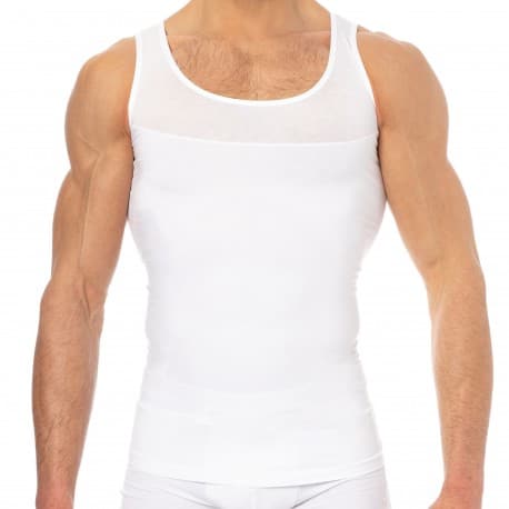 New 2 Mens Poomex ultimate Cotton Sleevless Vest Tank Top Undershirt Wife  beater