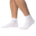 Tommy Hilfiger 2-Pack Breton Stripe Quarter Socks - White