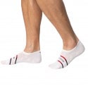 Tommy Hilfiger 2-Pack Stripe Invisible Socks - White