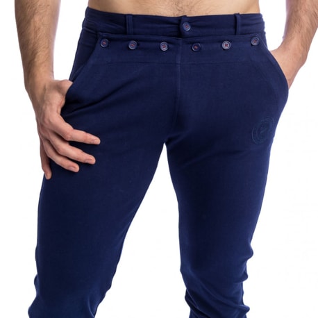 L'Homme invisible Pantalon Matelot Bleu Marine