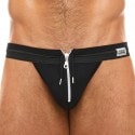 Modus Vivendi Slip Tanga Zipper Noir