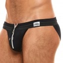 Modus Vivendi Slip Tanga Zipper Noir