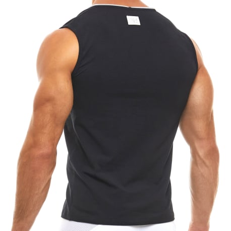 Modus Vivendi Zipper Tank Top - Black