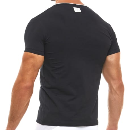 Modus Vivendi Zipper T-Shirt - Black