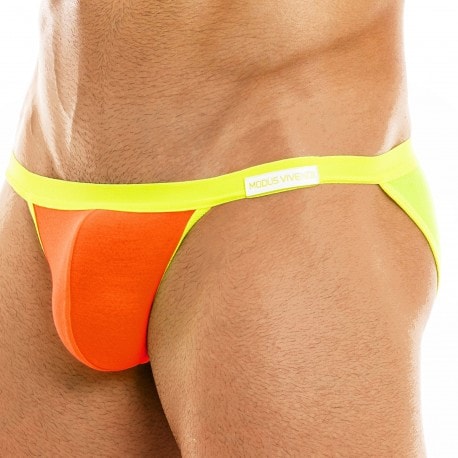 Modus Vivendi Peace Microfiber Mini Tanga Briefs - Orange