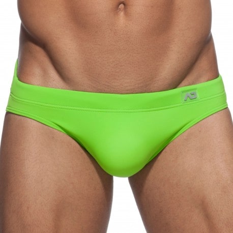 Addicted Basic Swim Briefs - Lime