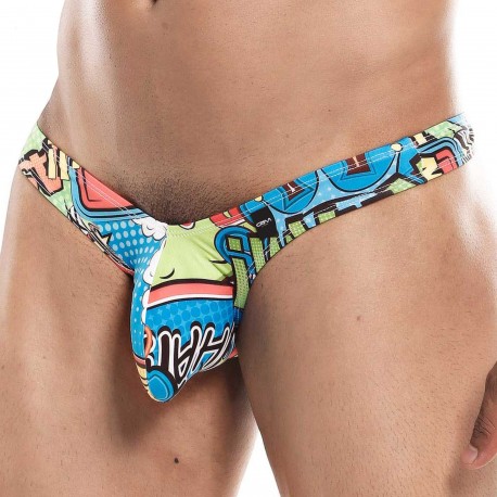 CUT4MEN Provocative Push Up Thong - Cartoon