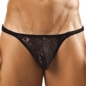 Joe Snyder Classic Lace Thong - Black