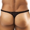 Joe Snyder Classic Lace Thong - Black