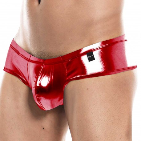 Provocative Cheeky Briefs - Red