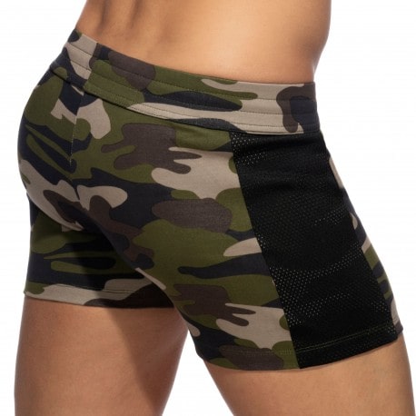 Addicted Short Pocket Sport Coton Camouflage