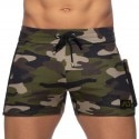 Addicted Pocket Sport Cotton Shorts - Camouflage