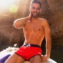 SKU Swim Shorts - Red