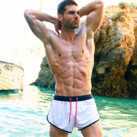 SKU Swim Shorts - White