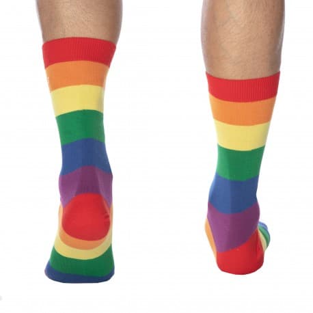 SKU Chaussettes Basses Coton Rainbow