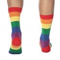 SKU Rainbow Cotton Dress Socks