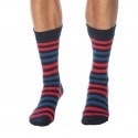 Tommy Hilfiger 2-Pack Dress Socks - Navy - Thin Stripes