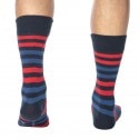 Tommy Hilfiger 2-Pack Dress Socks - Navy - Thin Stripes