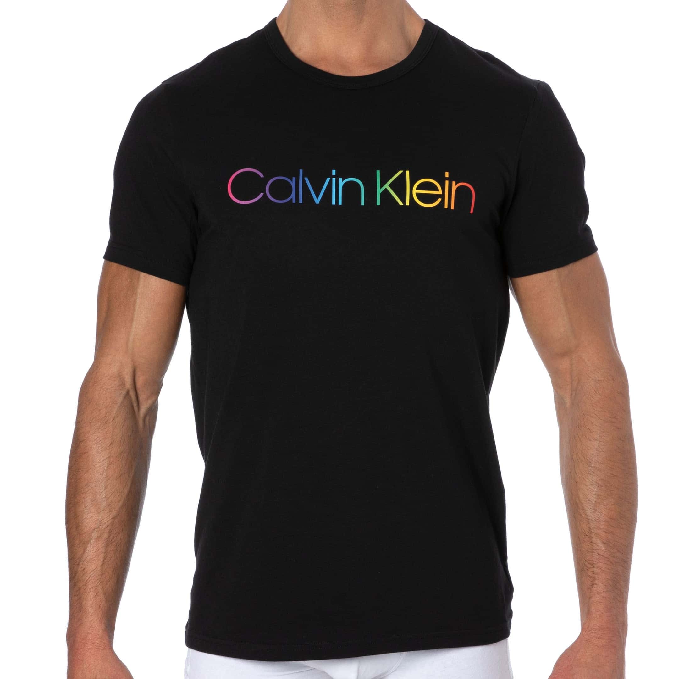 Calvin Klein Pride Edit Cotton T-Shirt - Black