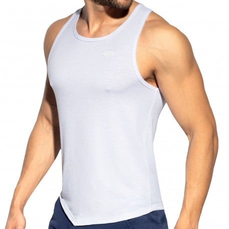 ES Collection Flame Tank Top - White