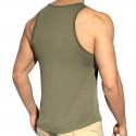 ES Collection Flame Tank Top - Khaki