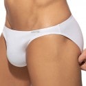 Addicted 3-Pack Cotton Bikini Briefs - White - Navy - Grey