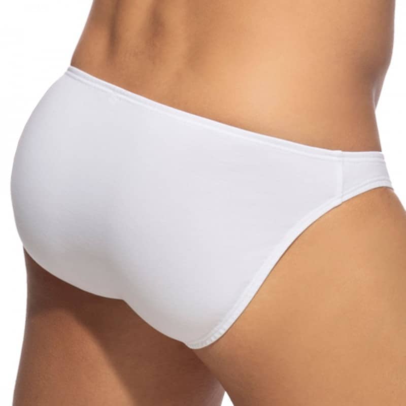 3-Pack Cotton Bikini Briefs - White - Navy - Grey