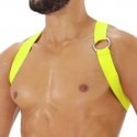 TOF Paris Harnais Elastique Party Boy Jaune Fluo