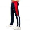 ES Collection Pantalon Sport FIT Piqué Bleu Marine