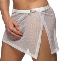 Addicted Jupe Mesh Blanche