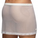 Addicted Mesh Skirt - White