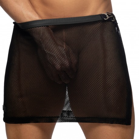 Addicted Mesh Skirt - Black