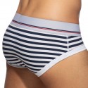 Addicted Basic Colors Cotton Briefs - Sailor - White