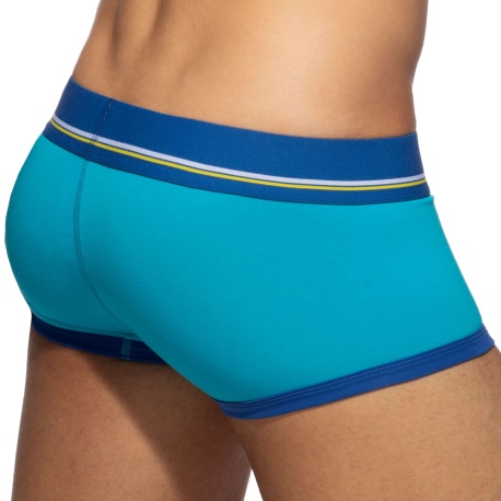 Addicted Basic Colors Cotton Trunks - Turquoise