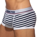 Addicted Basic Colors Cotton Trunks - Sailor - White