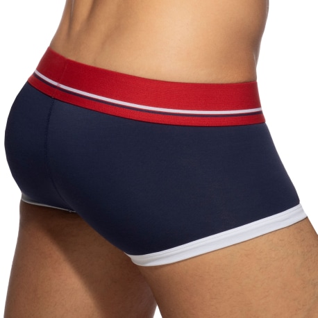 Addicted Shorty Basic Colors Coton Bleu Marine - Rouge