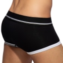 Addicted Basic Colors Cotton Trunks - Black - White