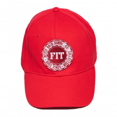 ES Collection FIT Cotton Cap - Red