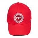 ES Collection Casquette FIT Coton Rouge