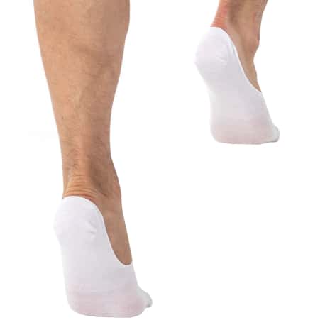 SKU Lot de 3 Paires de Chaussettes Invisibles Blanches