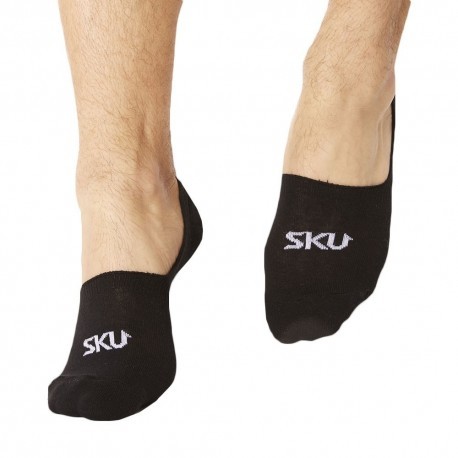 SKU 3-Pack No Show Socks - Black