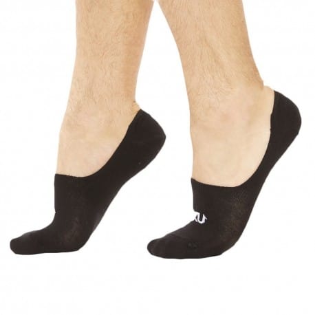 SKU 3-Pack No Show Socks - Black