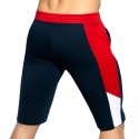 ES Collection Pique FIT Sport Long Shorts - Navy