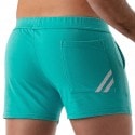 TOF Paris Paris Shorts - Turquoise - White