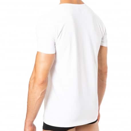 Garçon Français T-Shirt Logo Blanc