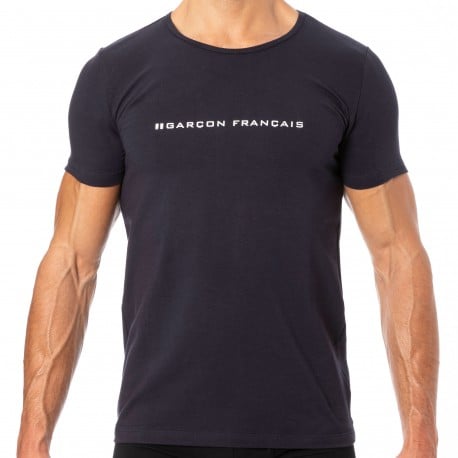 Garçon Français Logo T-Shirt - Navy