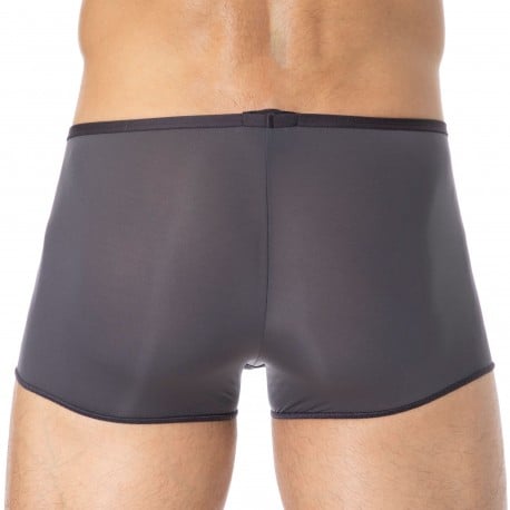 HOM Temptation Plume Microfiber Trunks - Charcoal