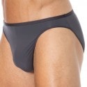 HOM Temptation Plume Briefs - Charcoal