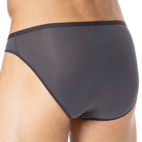 HOM Slip Temptation Plume Gris Anthracite